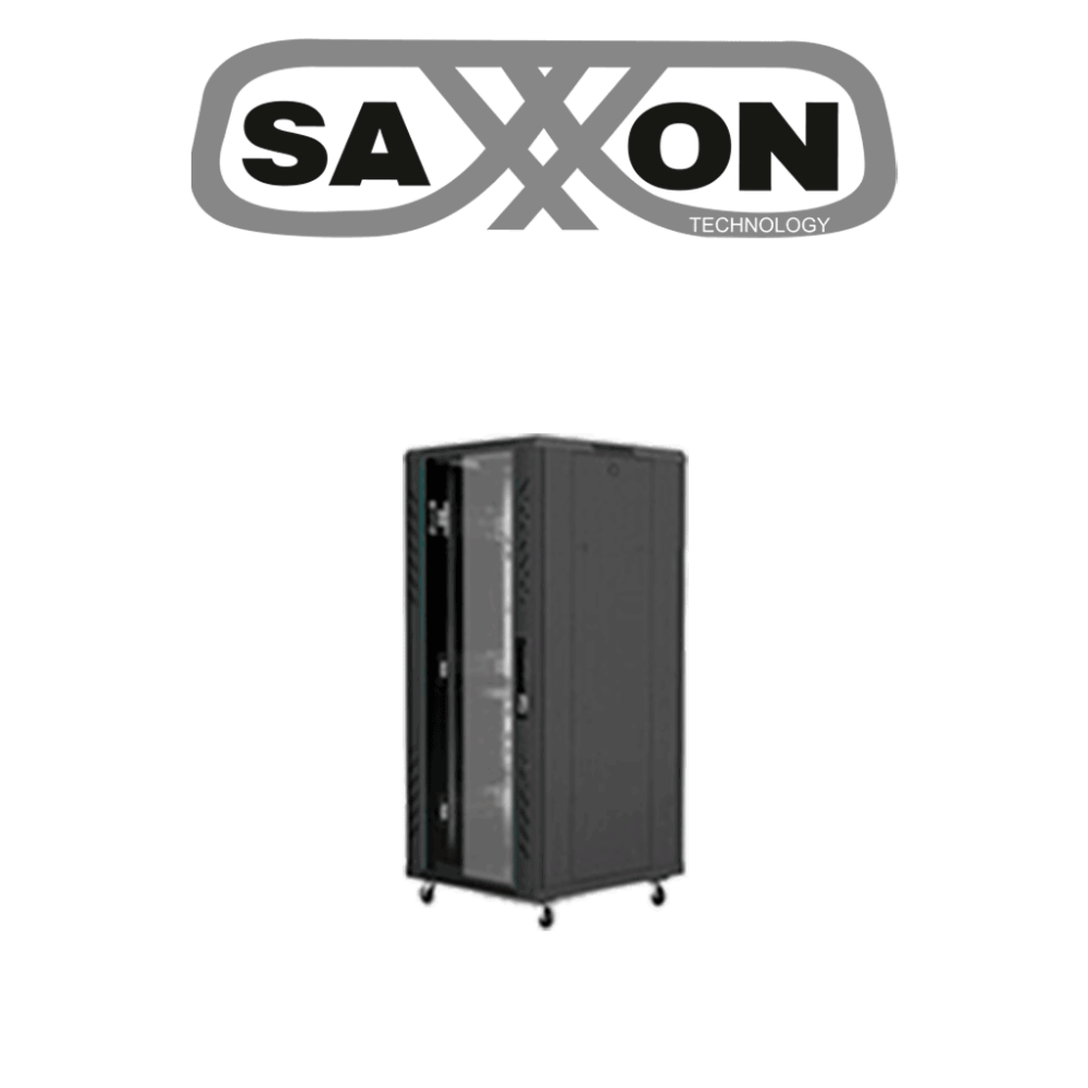 SAXXON SXR18U6618S SAXXON SXR18U6618S - Gabinete de Piso color Negro  / 18UR / Puerta