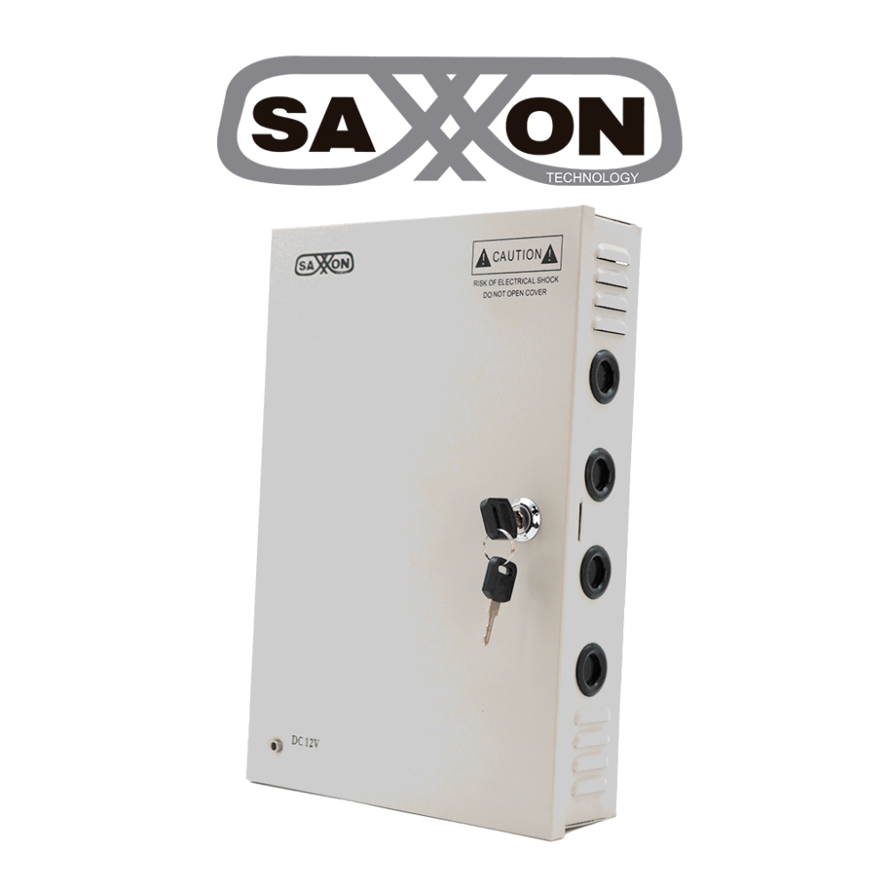 SAXXON SX10A18CH SAXXON SX10A18CH - Fuente de Poder Profesional 12 VCD / 10 Amperes /