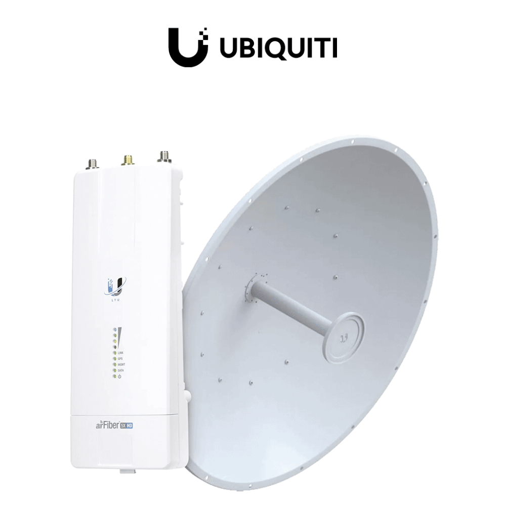 UBIQUITI AF5XHD34S45 Ubiquiti AF-5XHD-34-S45 -  Kit AirFiber con Radio AF-5XHD y Ante