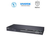 VIVOTEK  AWGEV288A370 VIVOTEK AW-GEV-288A-370 - Switch PoE Administrable 24 puertos G