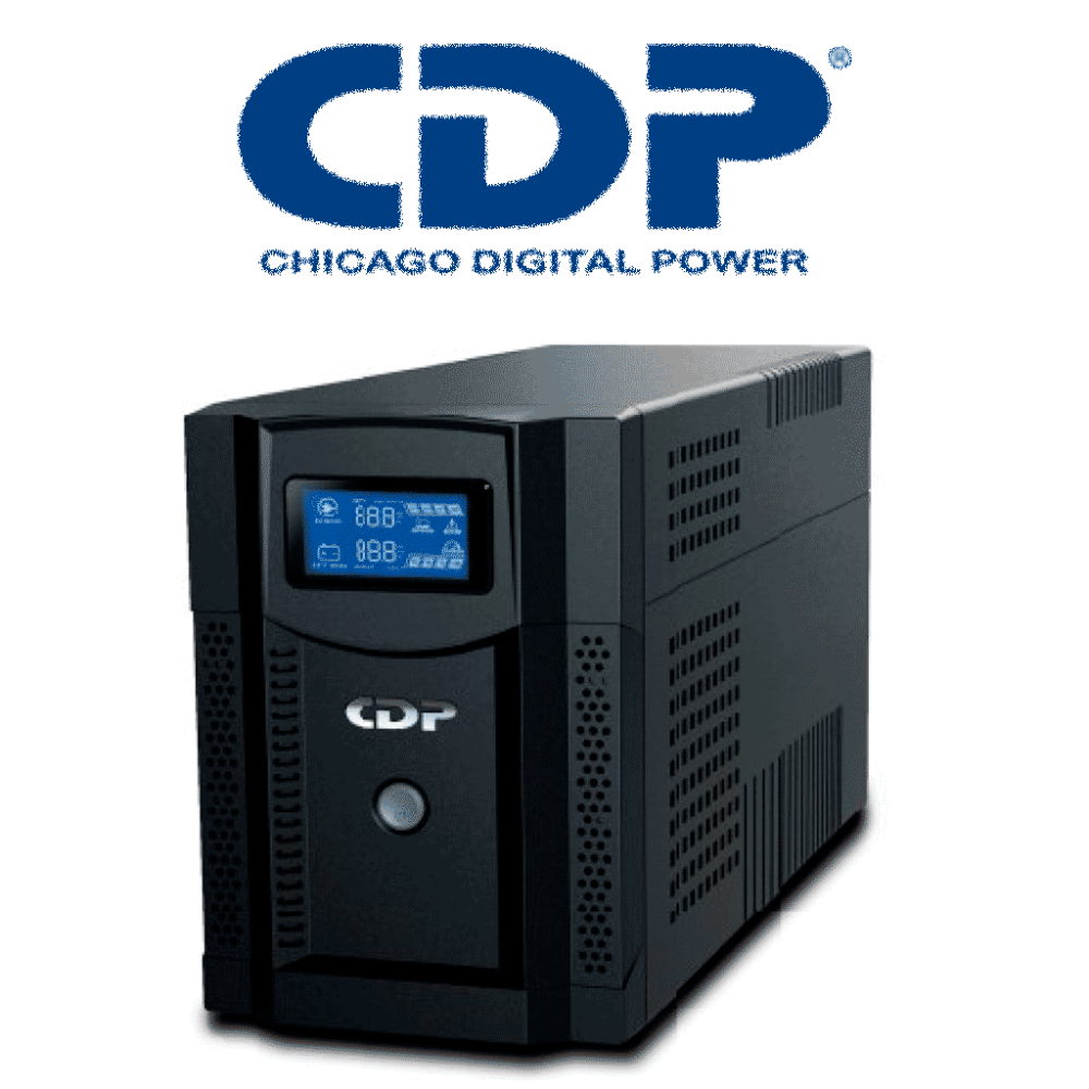CHICAGO DIGITAL POWER  UPRS2008 CDP UPRS 2008 - UPS de 2000VA y 1400W con onda senoid
