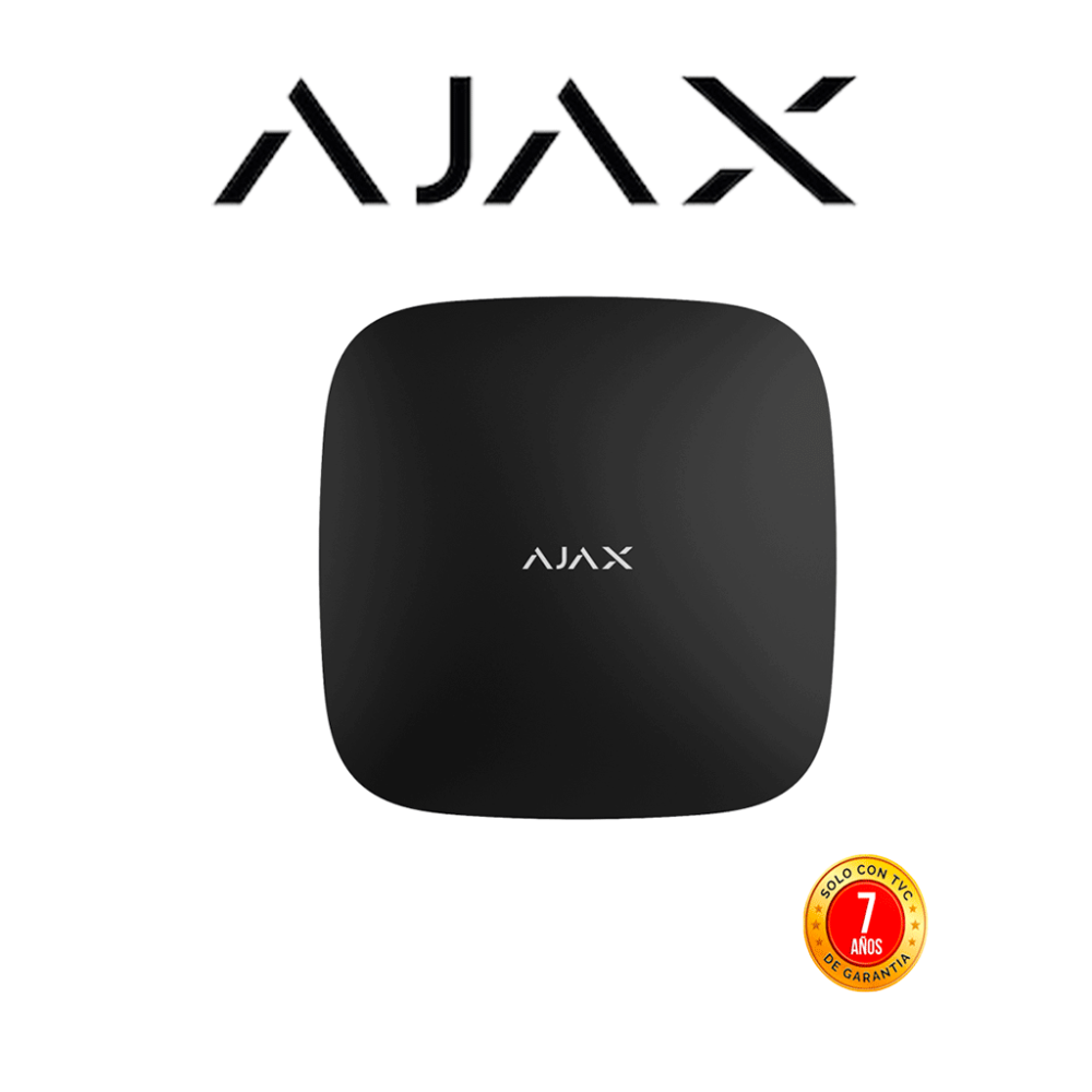 AJAX AjaxHub24G9NAAUX AJAX Hub2(4G) B - Panel de  alarma  Ethernet/4G color Negro / A