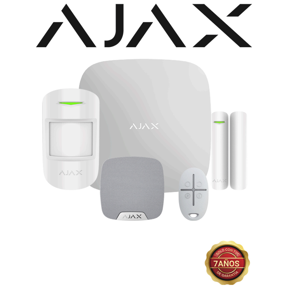 AJAX AJAXKITBASICRESIDENCIALLIGHT AJAX KIT BASIC RESIDENCIAL LIGHT - Panel de alarma