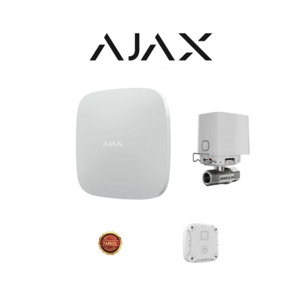 AJAX AJAXKITBASICLEAKS AJAX KIT BASIC LEAKS - Panel de alarma Hub2 conexin ETHERNET A