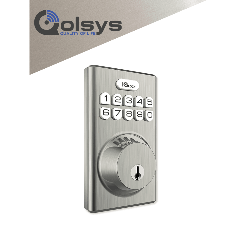 QOLSYS IQDLKPGKSN QOLSYS IQDLK-PGK-SN Cerradura con botn pulsador - Cerradura Intelig