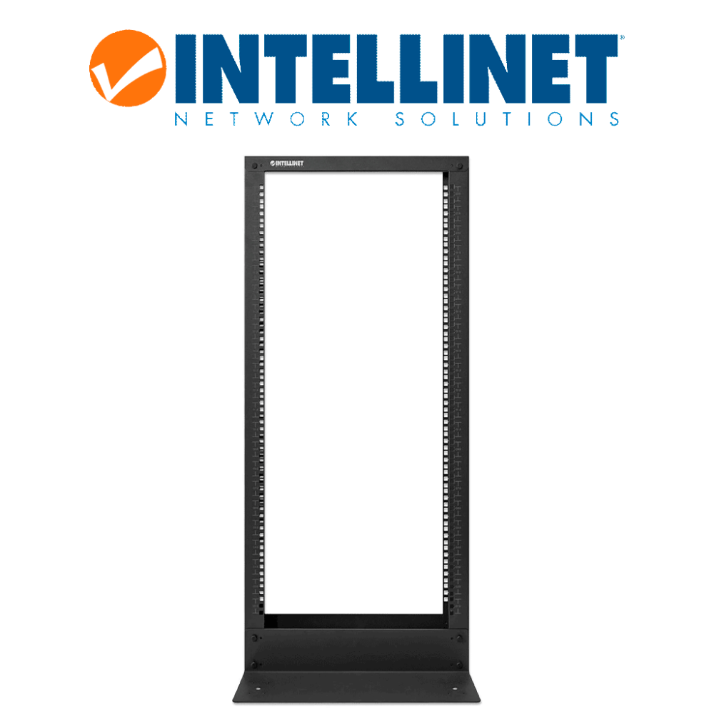INTELLINET 715966 INTELLINET 715966 Rack de dos postes  19  22U  Presentacin Flatpack