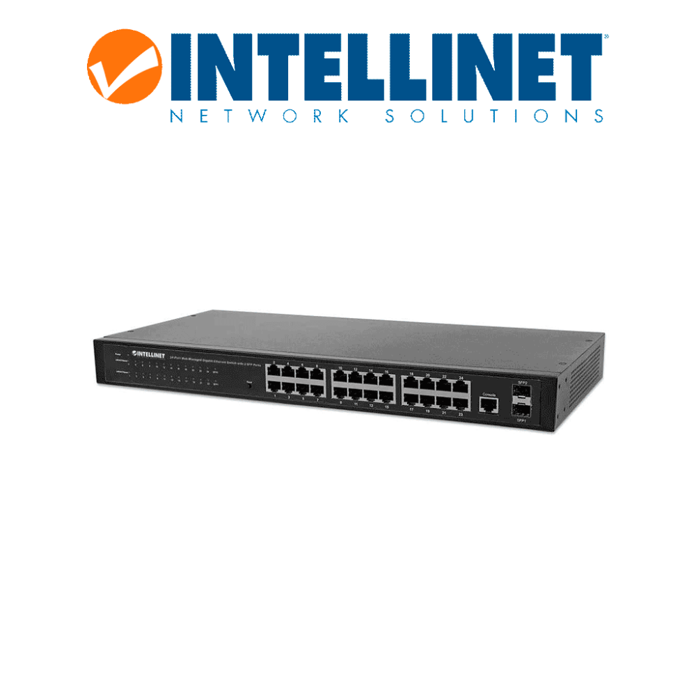 INTELLINET 560917 INTELLINET 560917 Switch de 24 Puertos Gigabit Ethernet Administrab