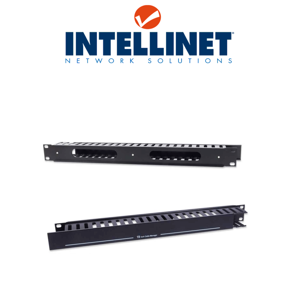 INTELLINET 169950 INTELLINET 169950 - Organizador Horizontal 19   1U  (Metal) / Color