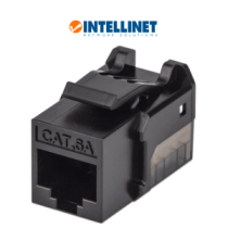 INTELLINET 772327 INTELLINET 772327 - Jack Keystone Cat 6A FastPunch UTP  color negro