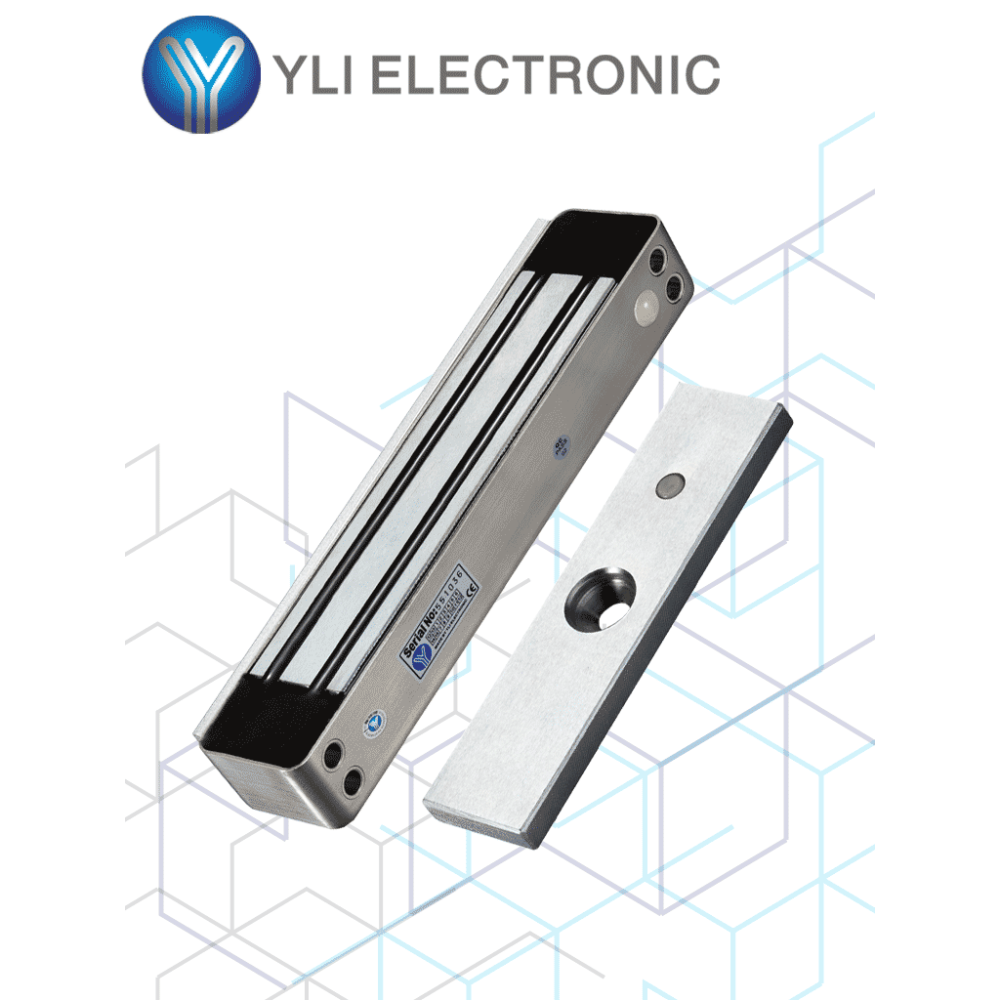 YLI ELECTRONIC YM280WLED YM280WLED - Cerradura Magntica para exterior IP68 con LED /