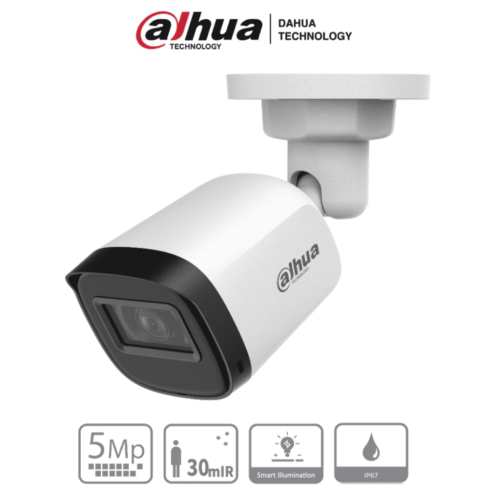 DAHUA DHHACB1A51NU0280B DAHUA HAC-B1A51-U-28-S2 - Cmara Bullet de 5 Megapixeles/ Lent