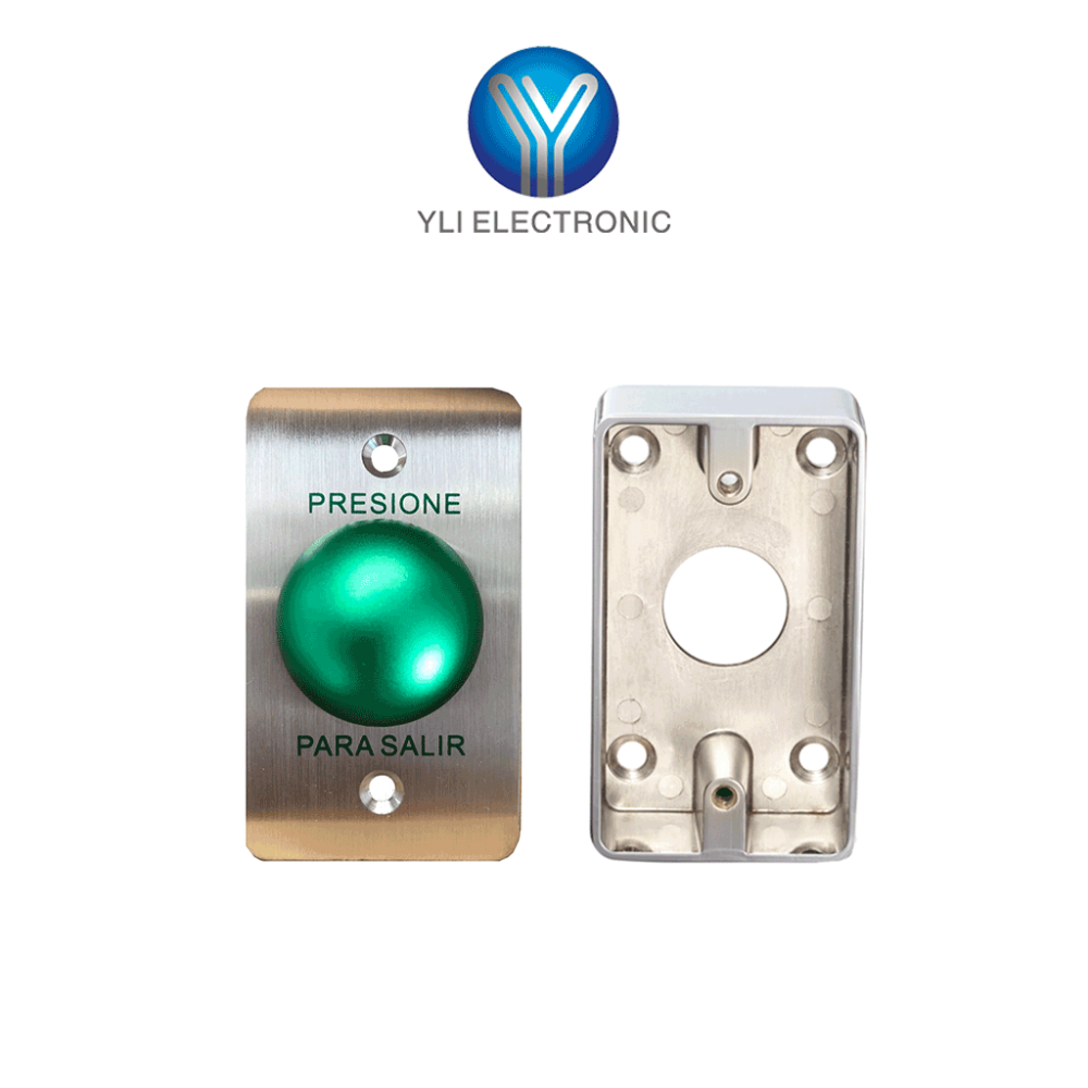 YLI ELECTRONIC KITPBK818AMBB800AM YLI PBK818A800AM Kit de Botn Liberador Tipo Hongo c