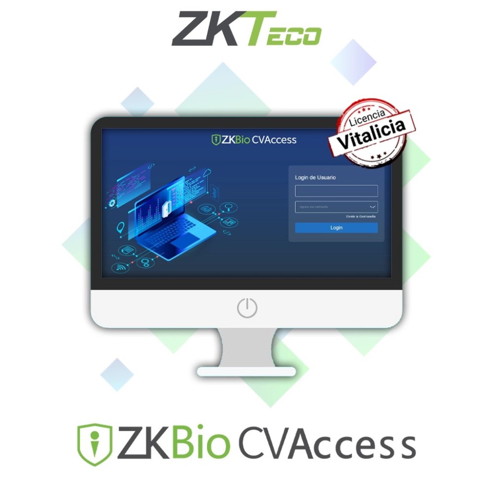 ZKTECO ZKCVAFREE ZKTeco ZKCVAFREE - Licencia Gratuita del Software BioCVAccess para 1