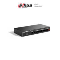 DAHUA DHSF1010LP DAHUA SF1010LP - Switch PoE de 10 Puertos Fast Ethernet/ 8 Puertos P