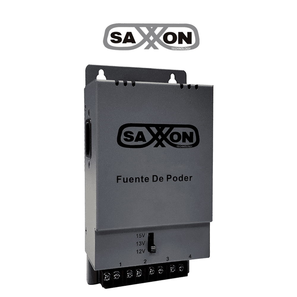 SAXXON PSU1205A SAXXON ENERGIA PSU1205A - Fuente de poder Regulable Metlica/ Conexin