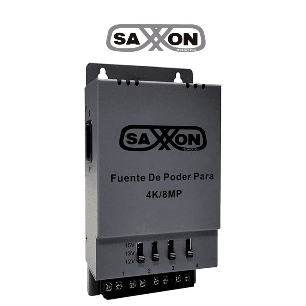 SAXXON PSU1205A4K SAXXON ENERGIA PSU1205A-4K - Fuente de poder Regulable Metlica/ Con