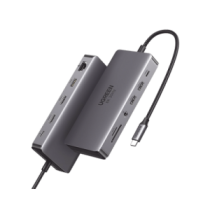 15965 HUB USB-C (Docking Revodok Pro 211) 11 en 1  2 Puertos HDMI 8K 4K60Hz  USB-C 3