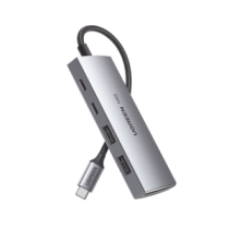 30758 HUB USB-C 3.2 4 en 1  2 Puertos USB-C 3.2 (10 Gbps)  2 Puertos USB-A 3.2 (10 G
