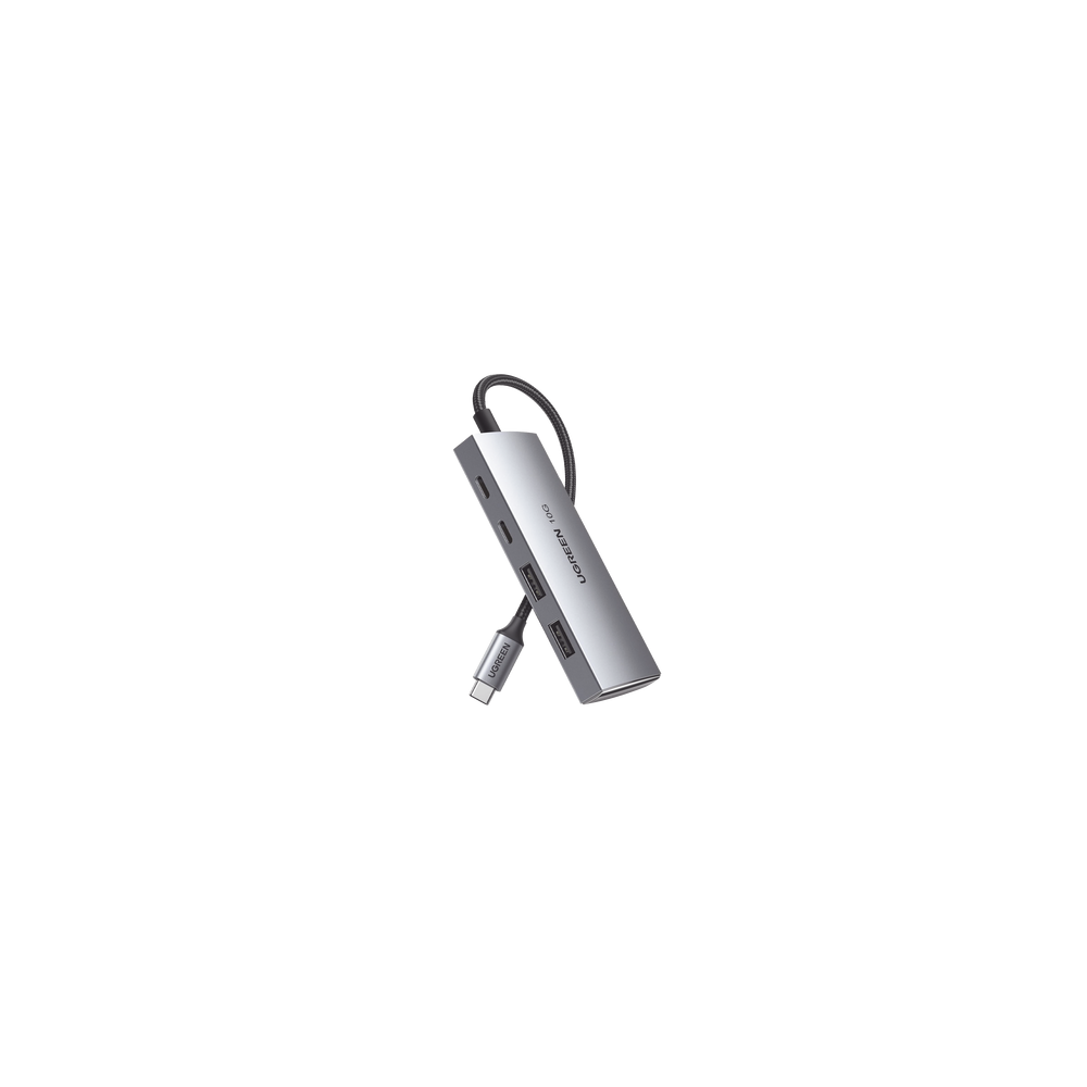 30758 HUB USB-C 3.2 4 en 1 2 Puertos USB-C 3.2 (10 Gbps) 2 Puertos USB-A 3.2 (10 G