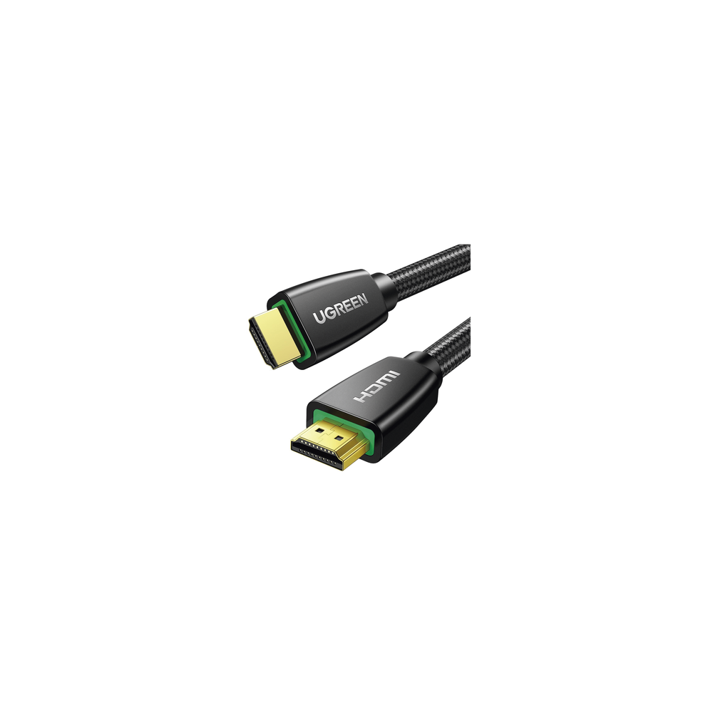 40410 Cable HDMI 2.0 de Nylon Trenzado / 2 m / 4K60Hz / HDR / 3D / HEC (Canal Ethern