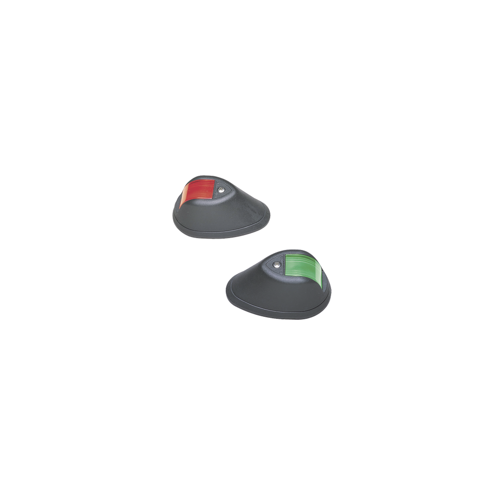 0254B00DP1 Set de Luces de Navegacin Verticales Rojo / Verde con Carcasa en Color Ne