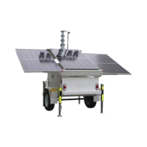 PSTVTS3P Traila con Mstil Retrctil de 7.5 m. para Videovigilancia o Iluminacin con B