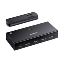 15376 Conmutador HDMI Switch 460Hz  3 Entradas a 1 Salida  3D  HDR  Dolby Atmos  DTS