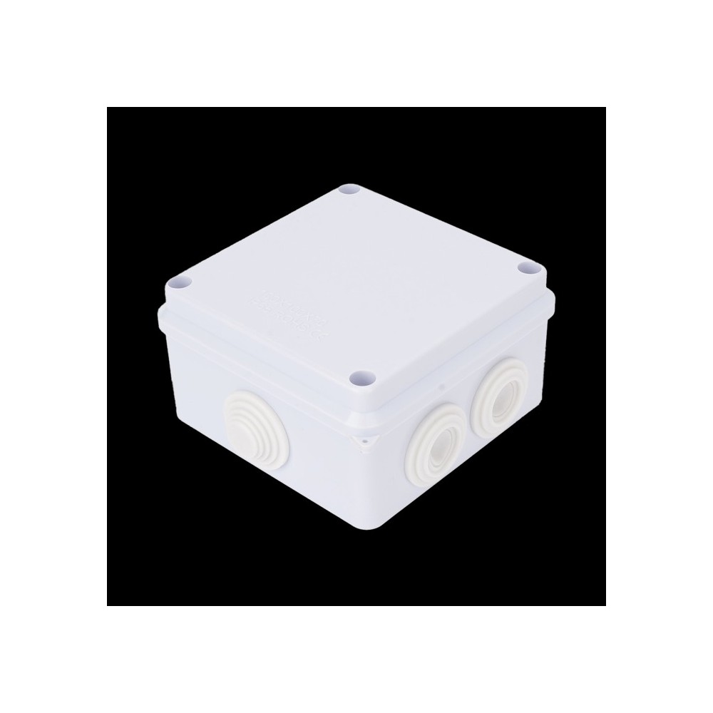 LPWBX100 Caja de Conexiones Impermeable IP65 7 Entradas Dimensiones 100 x 100 x 70 m
