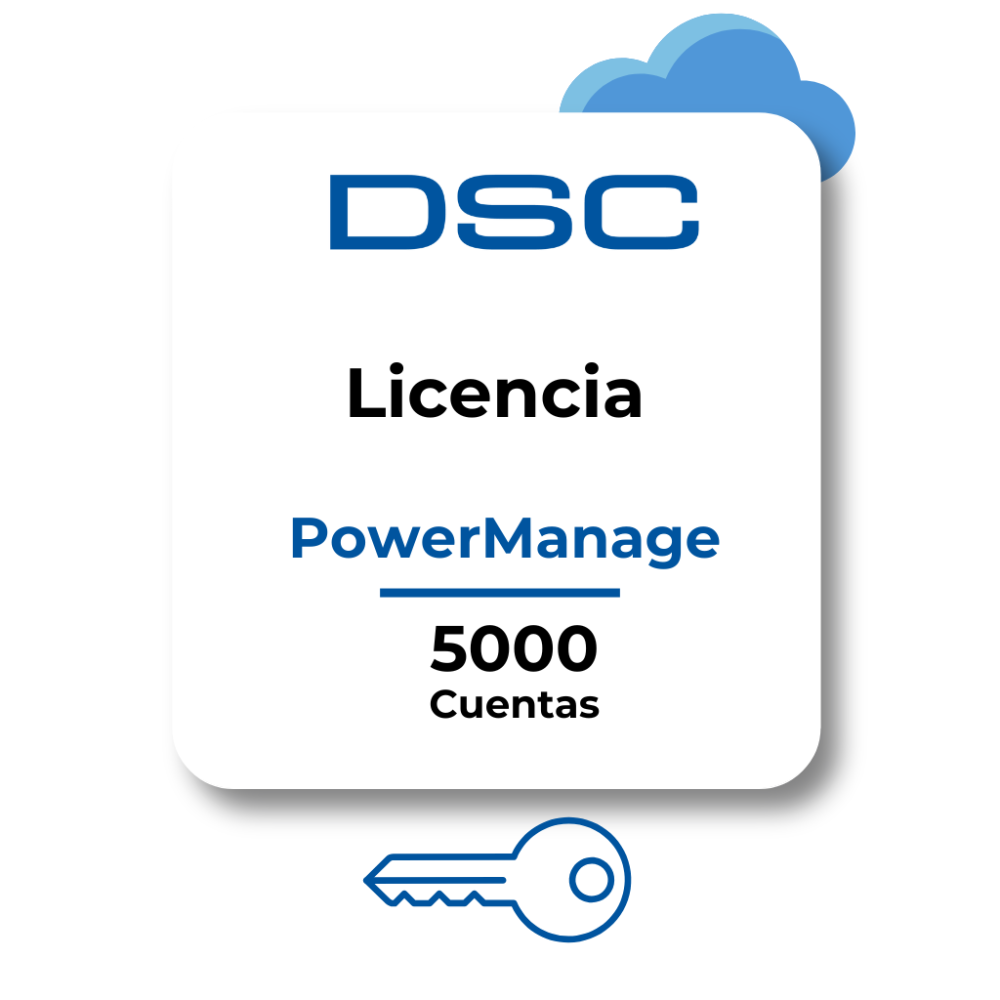 DSC DSC2550018 DSC Power Manage Premium 5000 cuentas - Plataforma de Gestion para la seguridad basad
