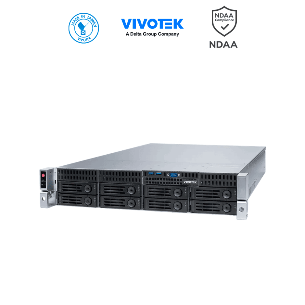 VIVOTEK  VIV0210005 VIVOTEK NR9581-v3 - Grabador de video IP NVR 32 canales  8 bahias  VSS Pro integ