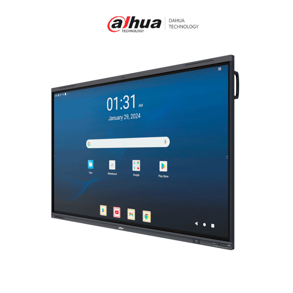 DAHUA DHT7980003 DAHUA DHI-LPH75-MC480-U-S - Pantalla Interactiva de 75? 4K UHD  con Android  cámara