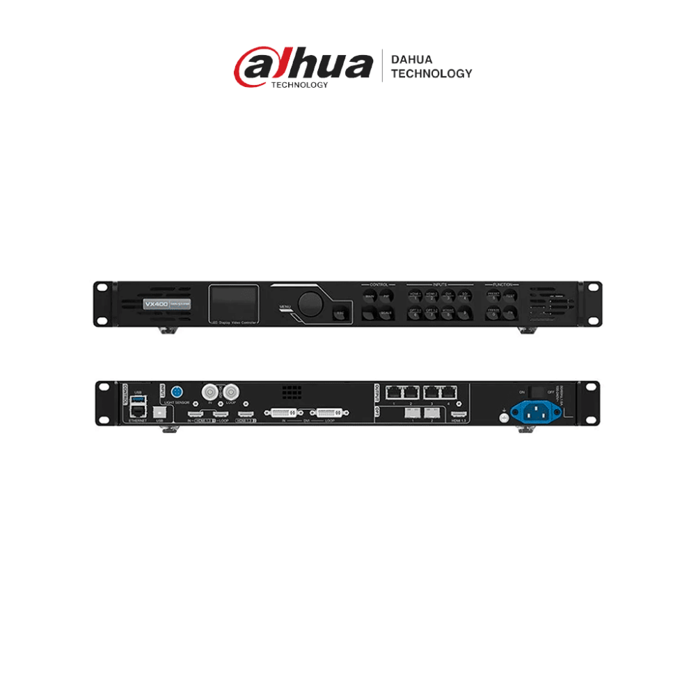 DAHUA DHT0610016 DAHUA VX400 - Controlador LED con 2.3 millones de píxeles  entradas HDMI  1 DVR  1