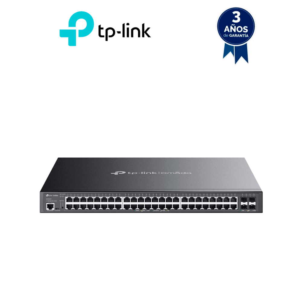 TP-LINK TPL3720028 TP-LINK - SG3452XP / Switch Jetstream Administrable / 48 Puertos PoE+ 10/100/1000