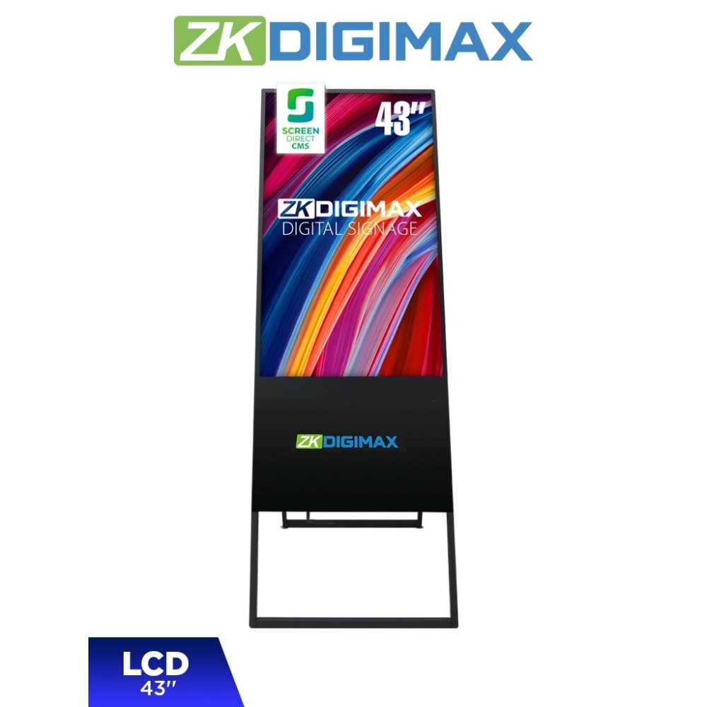 ZKTECO ZKT2080032 ZKDIGIMAX DG03A2F43 ? Pantalla LCD de 43" tipo Banner Vertical  Full HD  Android 1