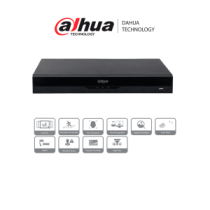 DAHUA DHT0200022 DAHUA NVR5216-16P-EI  NVR IP WizSense de 16 canales 1U/ 16PoE/ 2HDD/ H.265+/H.265/