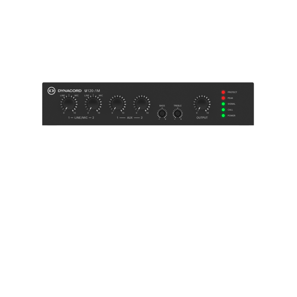 BOSCH RBM1370026 BOSCH M_U1201MUS - Amplificador Mixer 120W / 1 Canal / US