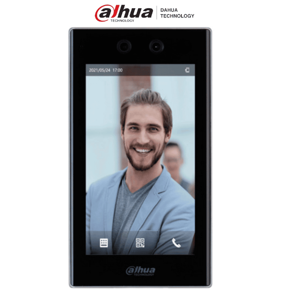 DAHUA DHT0810018 DAHUA ASI7213K-W - Control de Acceso y Asistencia Facial de 7 Pulgadas WiFi/ Recono