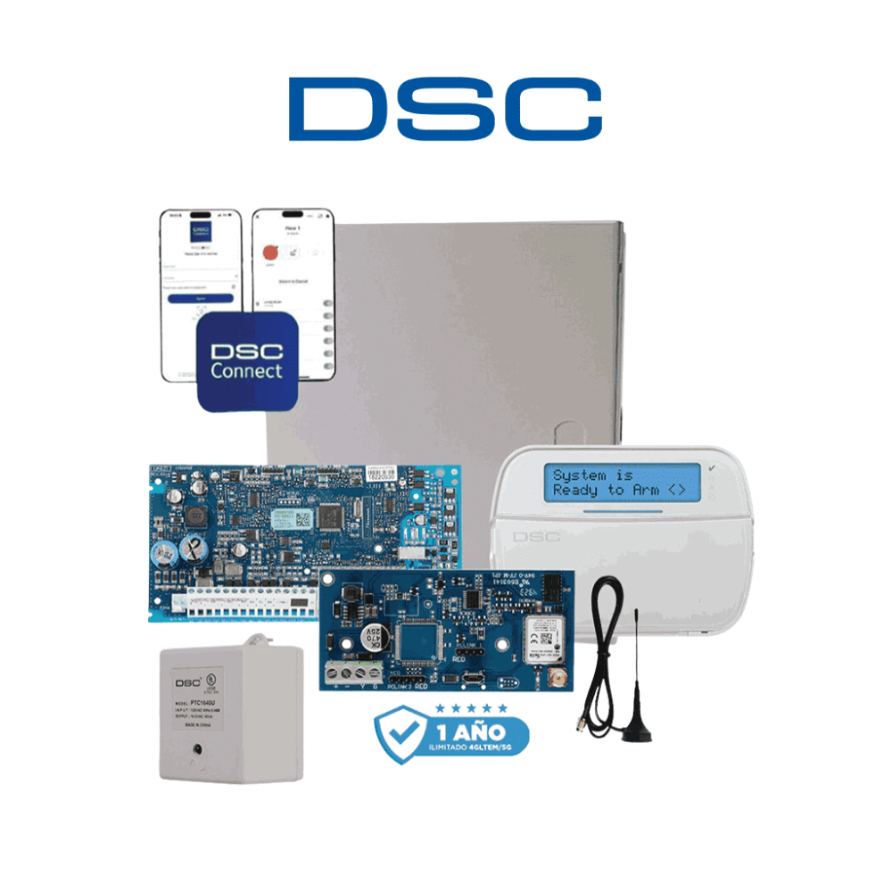 DSC DSC2480090 DSC NEO-LCD-LE4050M- Kit Neo 32 Zonas  Panel HS2032 / Teclado Alfanumérico HS2LCDN/
