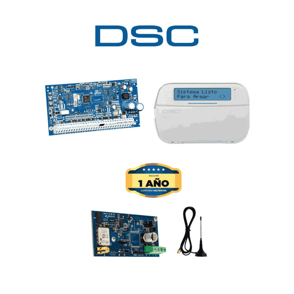 DSC DSC2480093 DSC NEO-LCD-LE4050M ACTUALIZACION- Kit Neo 32 Zonas  Panel HS2032 / Teclado Alfanumér