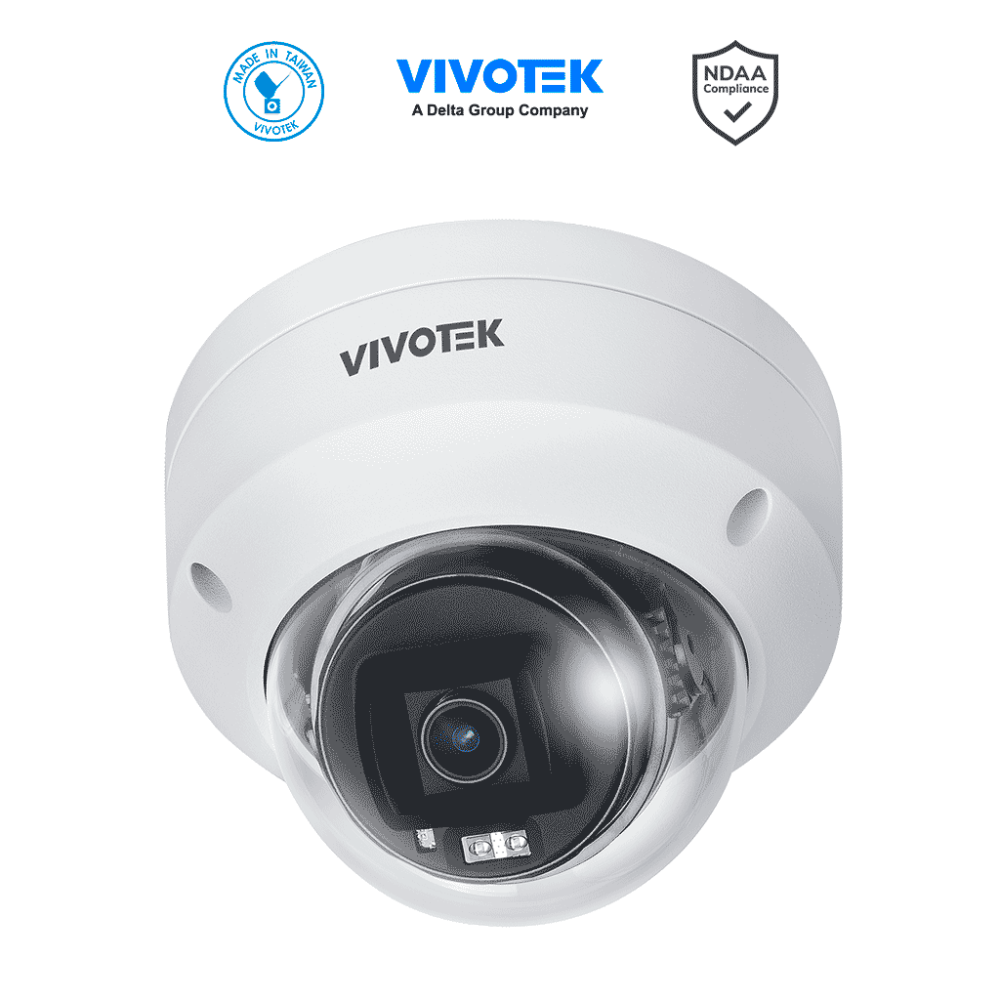 VIVOTEK  VIV0040041 VIVOTEK FD9380-HV-V2 - Cámara IP domo exterior 5 MP  H.265  lente fijo 2.8mm  Sm