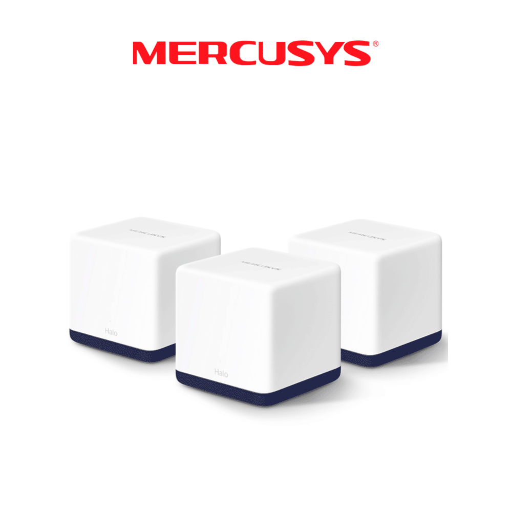 MERCUSYS MER3660014 MERCUSYS - HALO H50G(3-PACK) / Sistema Wi-Fi Mesh para Todo el Hogar AC1900 / Pa