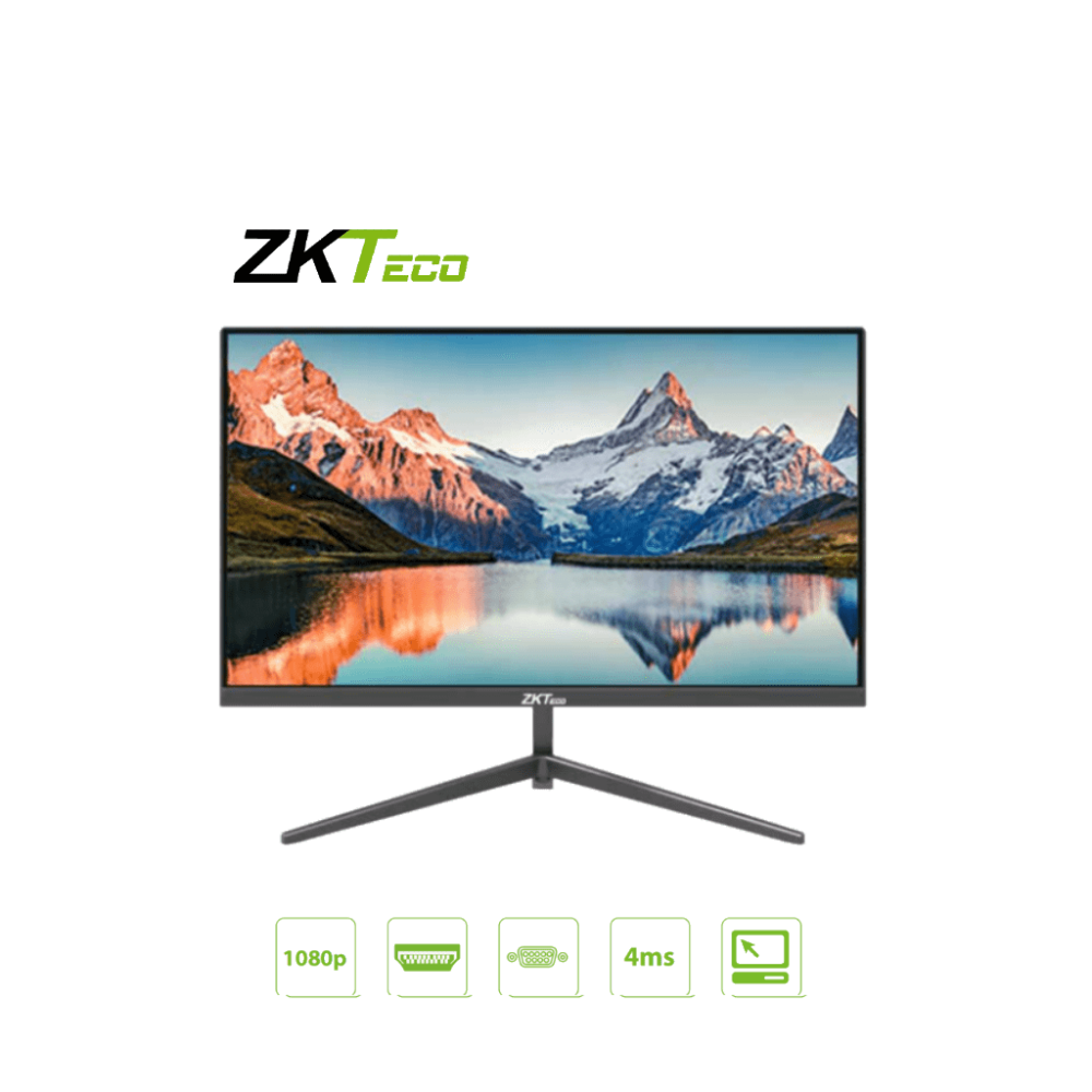 ZKTECO ZKT0520005 ZKTECO ZD222KA - Monitor LED Full HD de 22 pulgadas / Resolución 1920 x 1080 / Ret
