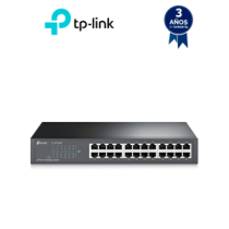 TP-LINK TPL3700008 TP-LINK TL-SF1024D - Switch no administrable de 24 puertos 10/100 Mbps para escri