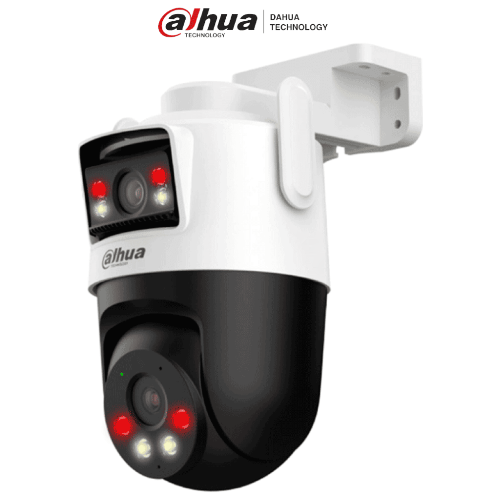DAHUA DHT0060119 DAHUA IPC-WPT1339DD-SW-3E2-PV -Cámara IP PT Wifi Dual de 6 MP/ Dos lentes de 3 MP c