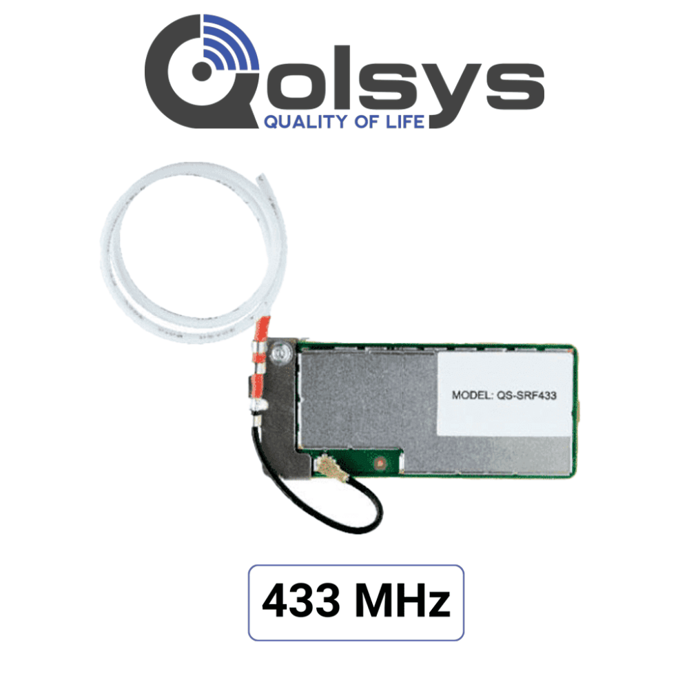 QOLSYS QLS1200004 Qolsys IQCard 433 MHz -  Permite retomar instalaciones que utilizan sensores en 43