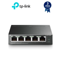 TP-LINK TPL3720004 TP-LINK TL-SF1005P - Switch PoE no administrable con 5 puertos Fast Ethernet  inc