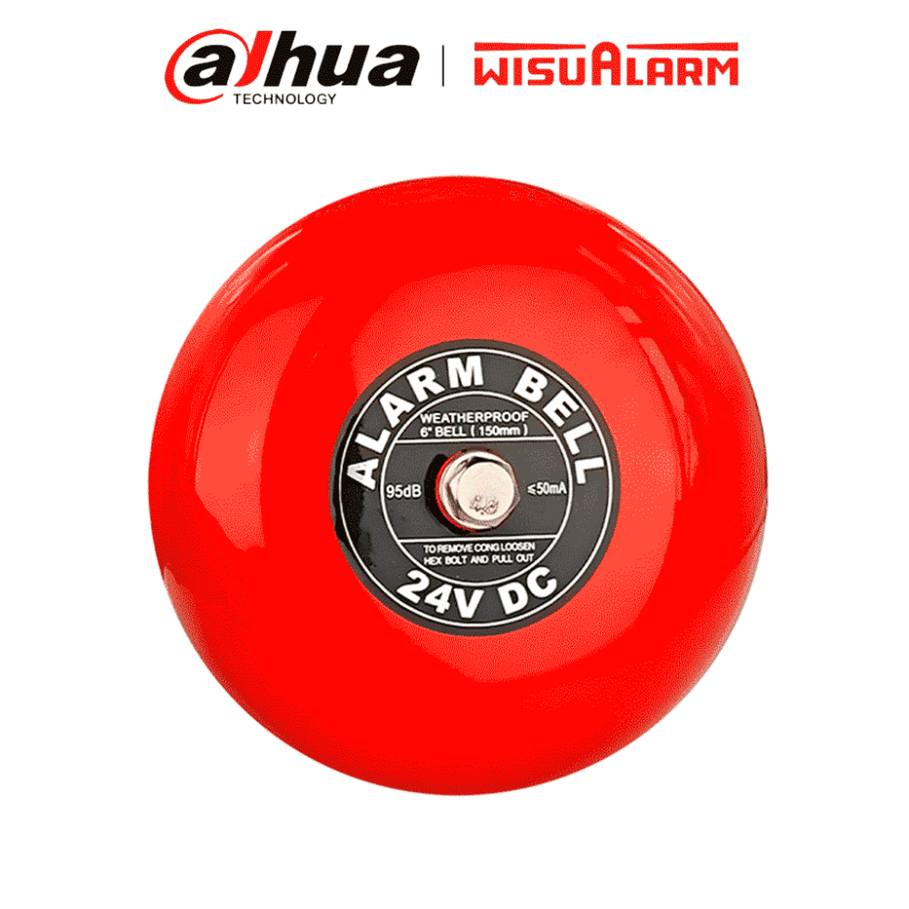 DAHUA DHT1450005 DAHUA WISUALARM DHI-HY-C152 - Campana de Alarma de incendio ofrece una instalación