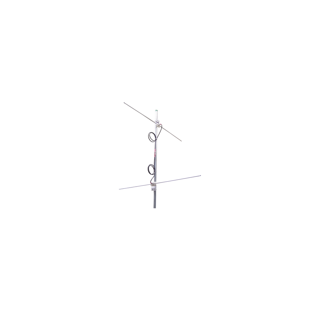 Syscom A2DVCL/4 Antena para Transmisor de Televisión Tipo Dipolo para Canal 4