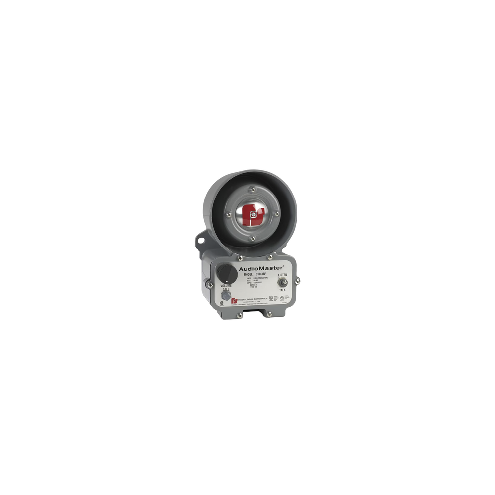 FEDERAL SIGNAL INDUSTRIAL 310X-MV AudioMaster® Intercomunicador bidireccional para ubicaciones pelig