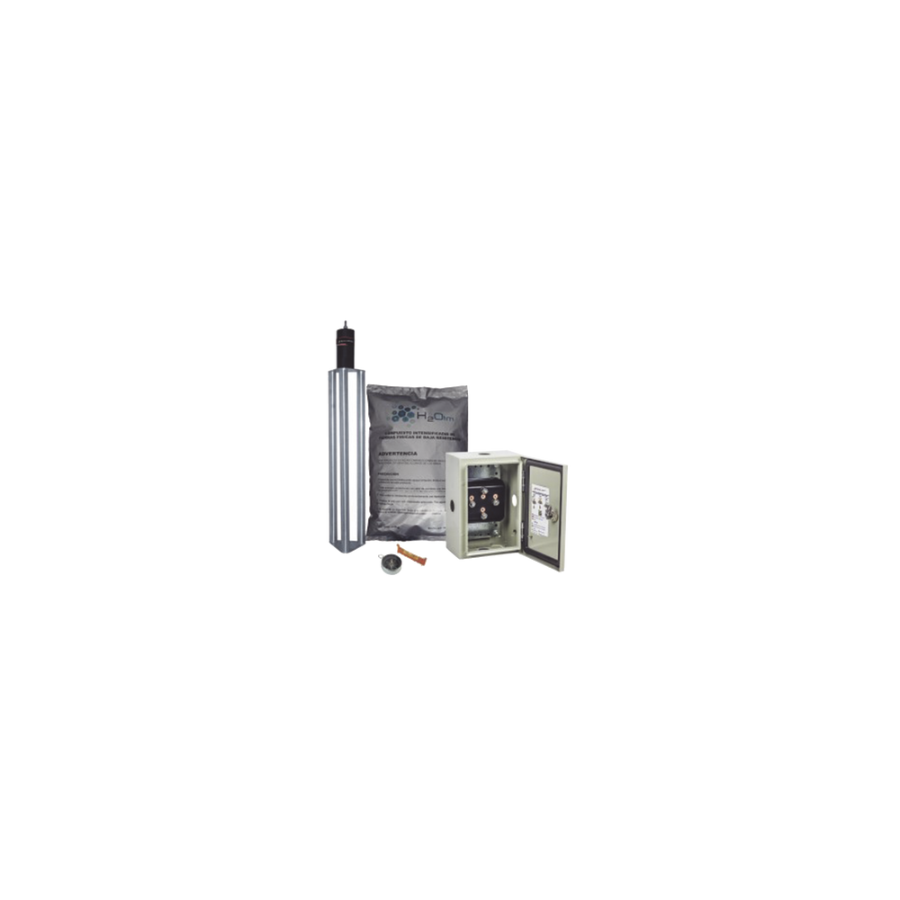 TOTAL GROUND TG-70-AB-AI Electrodo para corriente máxima de70 Amp. de Acero Inoxidable con Filtro y